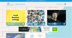 Desktop Screenshot of hellomilwaukee.com